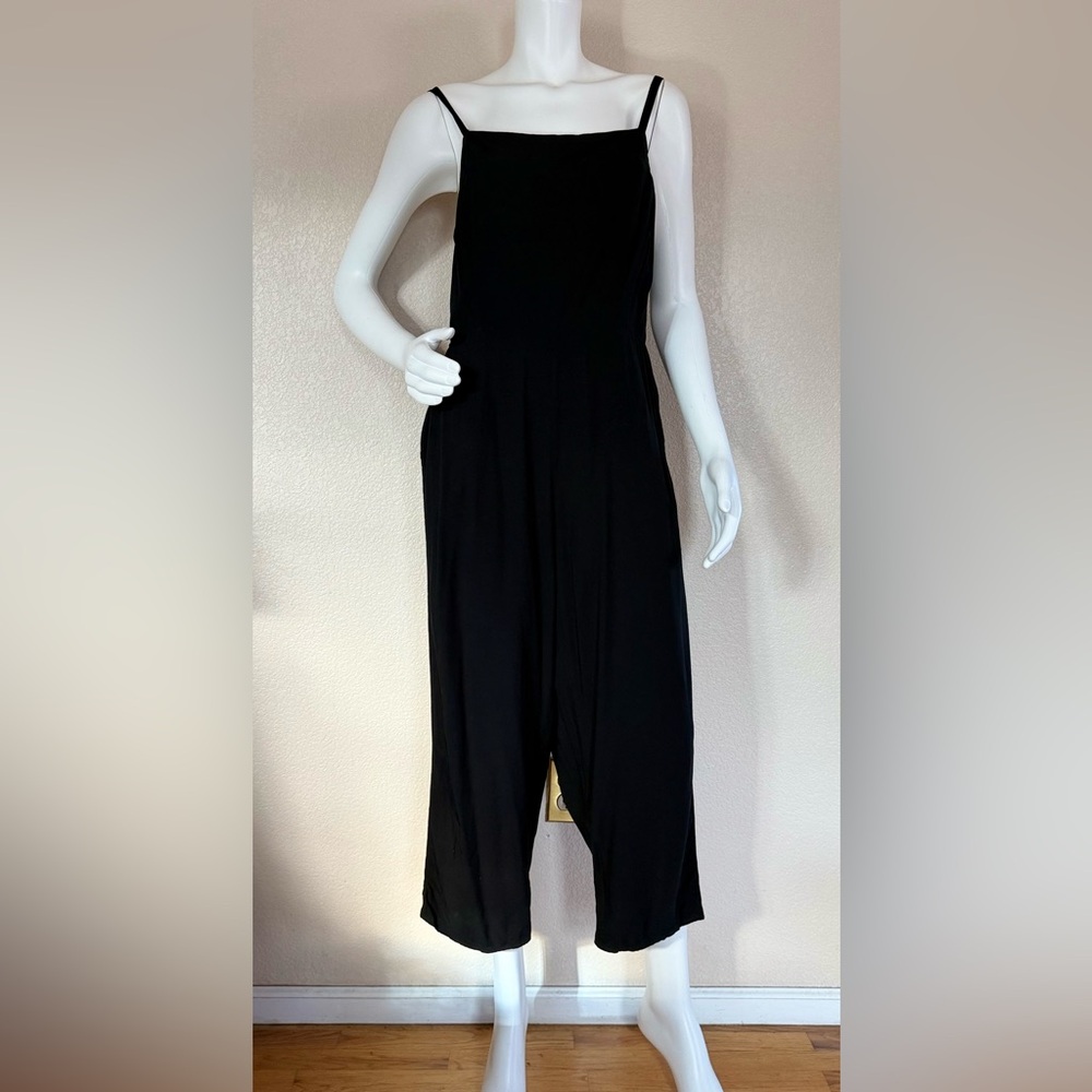 Old Navy Spaghetti Strap Black  Jumpsuit Size L